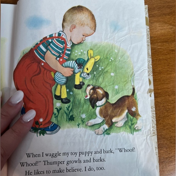 My Puppy Little Golden Book Collectible 1983 Printed in USA - Picture 5 of 6